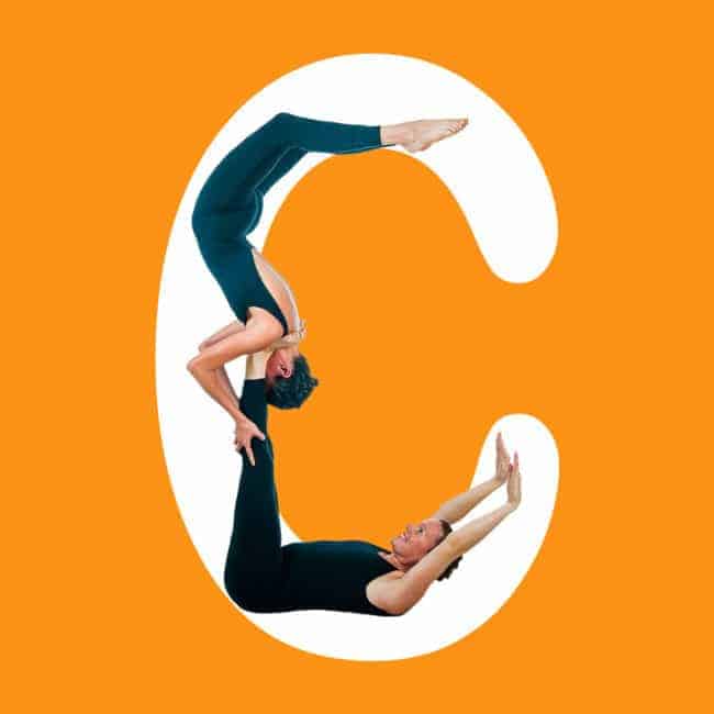 Acrobat Letter C | Acro Alphabet Show | Katie & Kaci | Awesome Acrobats & Authors | Imagine Circus