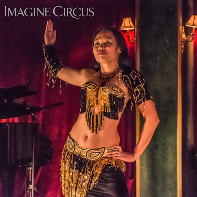 Asyia, Belly Dancer, C Grace, Imagine Circus, Photo by Slater Mapp