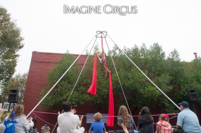 Liz Bliss, Aerial Silks, Mum Fest, Imagine Circus, Photographer Charles Lytton