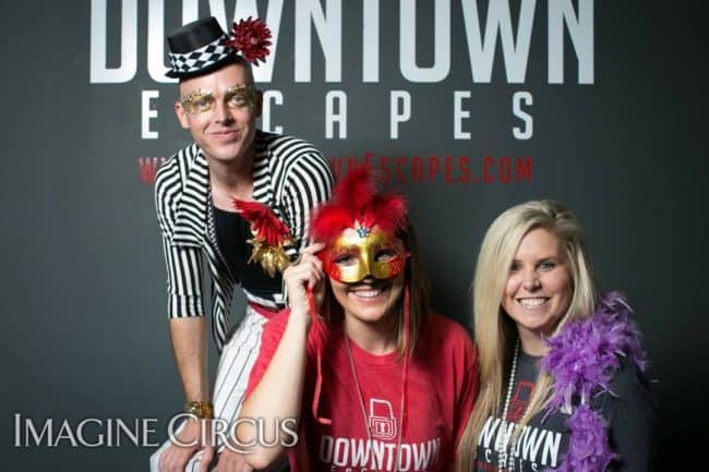 Stilt Walker, Grand Opening Entertainment, Downtown Escapes, Performer, Adam, Imagine Circus