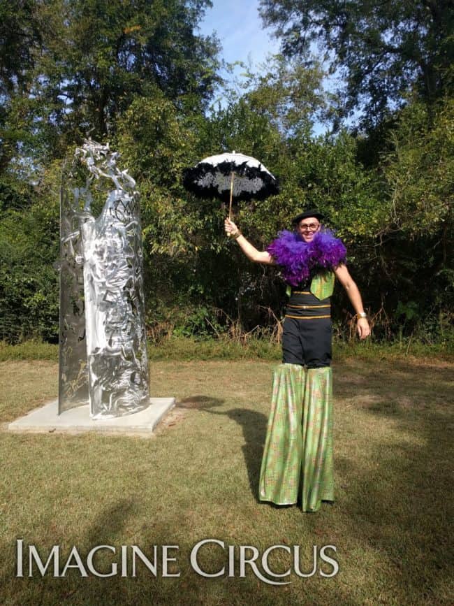 Stilt Walkers, Parade Performers, Mardi Gras, Adam, Imagine Circus