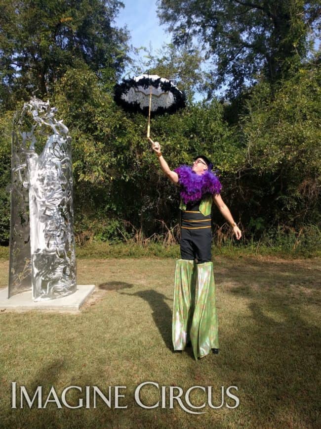 Stilt Walkers, Parade Performers, Mardi Gras, Adam, Imagine Circus