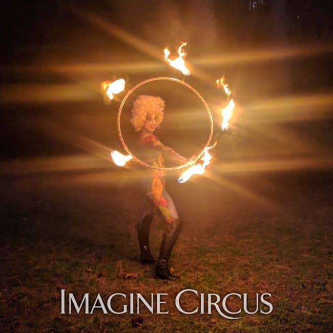 Fire Dancer, Fire Hoop, Body Paint Model, Liz, Imagine Circus, Photo Shoot