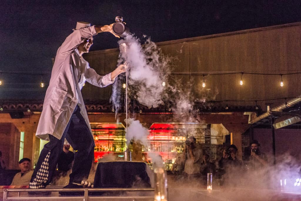 Imagine Circus Adam Liquid Nitrogen Show