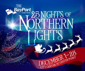 25 Nights of Northern Lights, Newport News, VA, Imagine Circus
