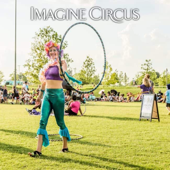 Katie, Hoop Jam, Imagine Circus, NCMA, Photo by Slater Mapp