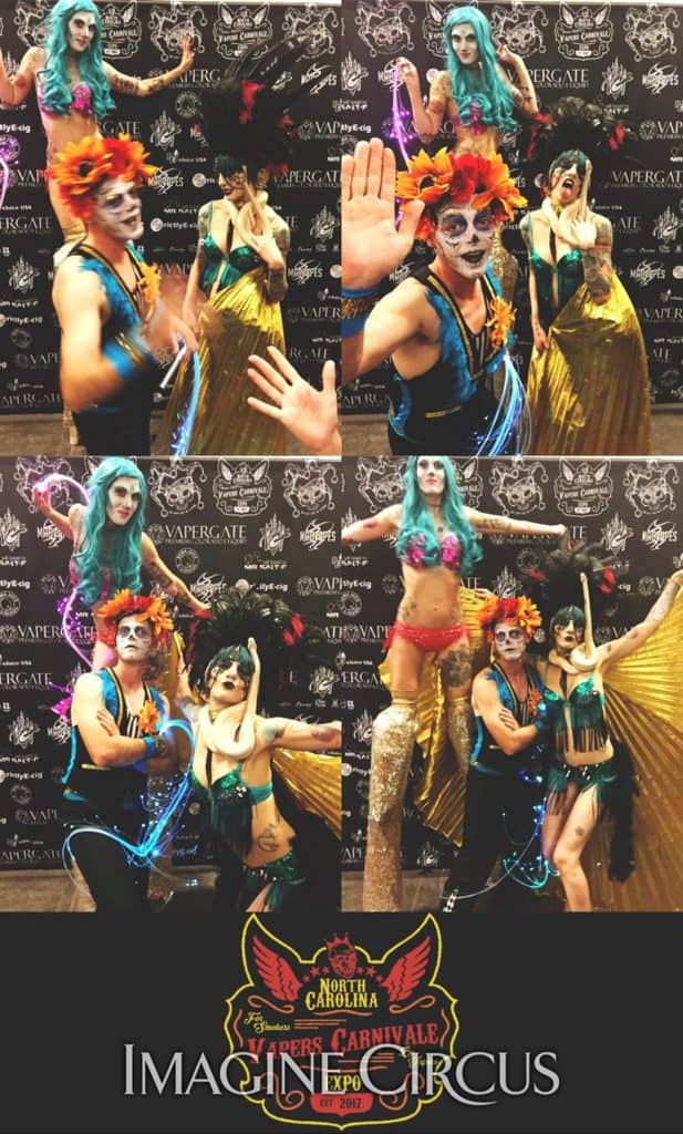 Day of the Dead | Sexy Carnivale | Performers | Lacy Blaze, Adam & Tik Tok | Imagine Circus