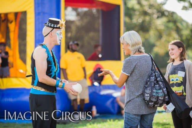 Juggler, Performer, Adam, Imagine Circus, Photo by Becca's Pics