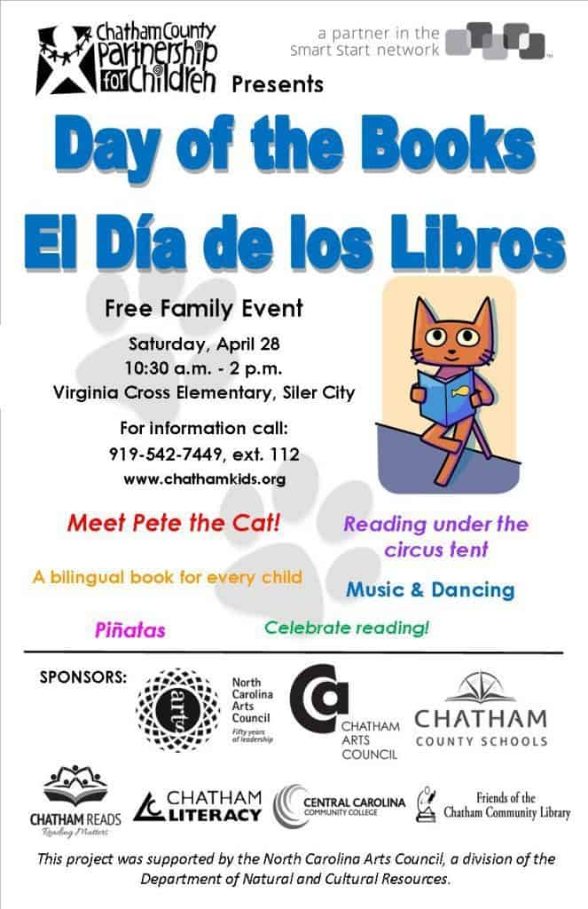Day of the Books, Chatham County Partnership for Children, Imagine Circus