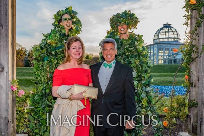 Quad Vine Stilt Walkers, Lewis Ginter Botanical Gardens, Richmond, VA, Imagine Circus, Performer, Liz, Katie, SJ Collins Photography