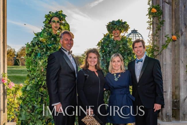 Quad Vine Stilt Walkers, Lewis Ginter Botanical Gardens, Richmond, VA, Imagine Circus, Performer, Liz, Katie, SJ Collins Photography