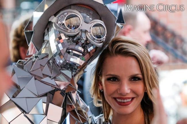 Mirror Man, Living Statue, Classy Art, Imagine Circus, Tain, Photo by the Nixons Photography
