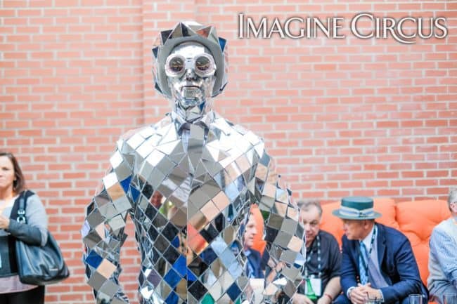 Mirror Man, Living Statue, Classy Art, Imagine Circus, Tain, Photo by the Nixons Photography