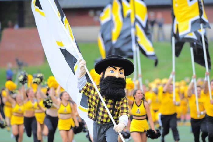 Appalachian State University Homecoming Parade & Apptoberfest: Boone, NC