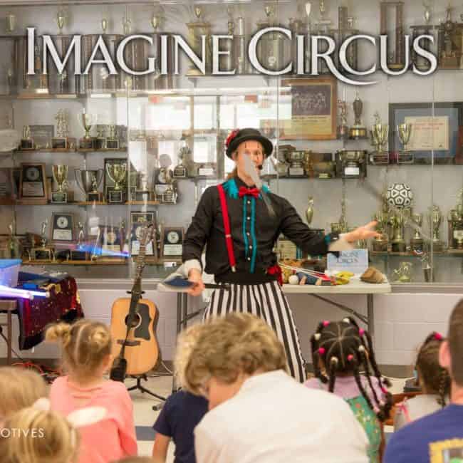 Juggling Show, Time with Tain, Clayton NC, Imagine Circus, Photo by Massive Motives