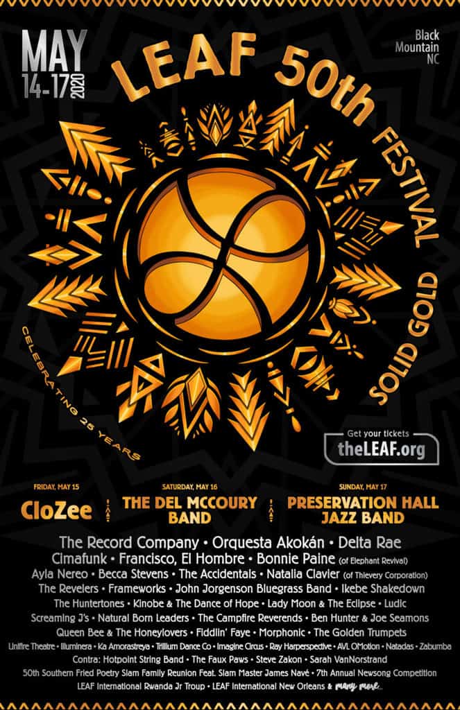 [CANCELLED] LEAF 50th Festival: Black Mountain, NC