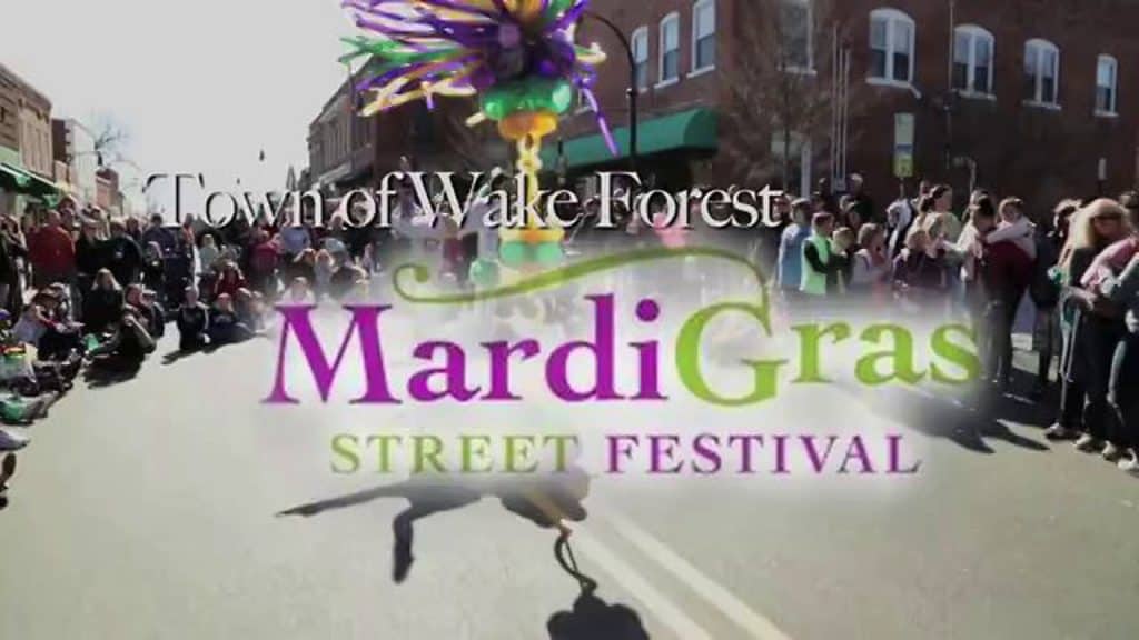 Wake Forest Mardi Gras, Street Festival, Imagine Circus