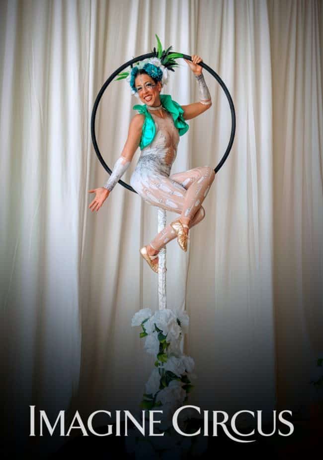 Aerial Bartender, Lollipop Lyra, Liz, OTO Awards, Imagine Circus Performer