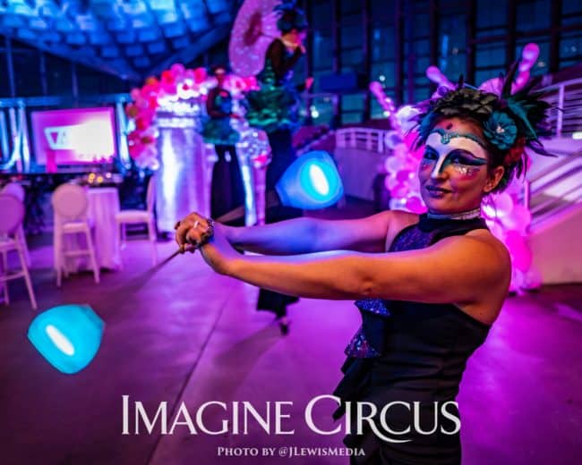 LED Poi, Irene, VAE Gala Event, Cirque Entertainment, Imagine Circus, photo by JLewis Media