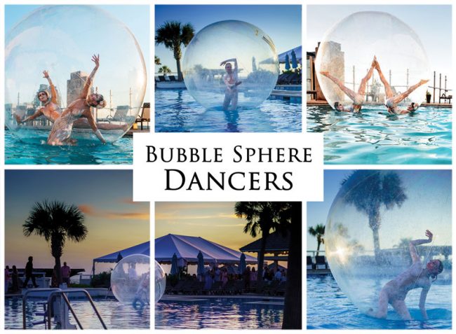 Bubble Sphere, Walking Water Ball, Imagine Circus Performers