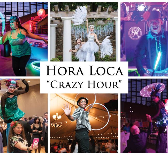 Hora Loca, Crazy Hour, Weddings, Imagine Circus