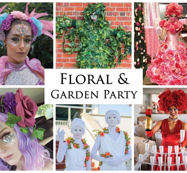 Garden & Floral Theme, Imagine Circus Entertainment