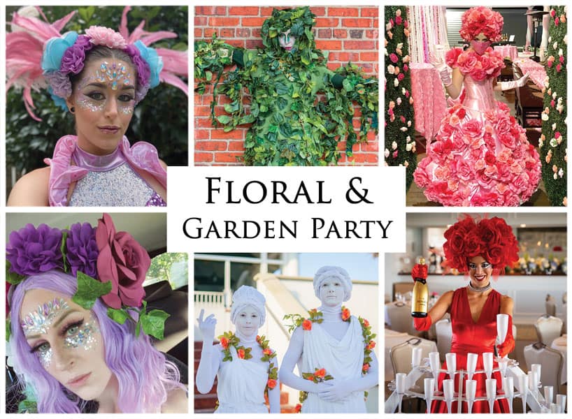Garden & Floral Theme, Imagine Circus Entertainment