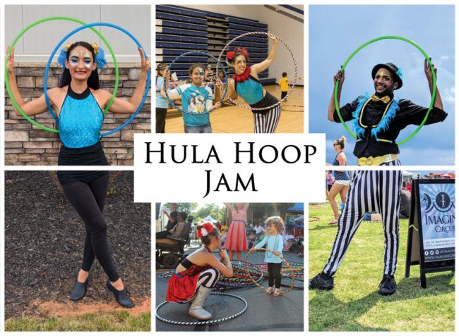 Interactive Hula Hoop Jam, Imagine Circus