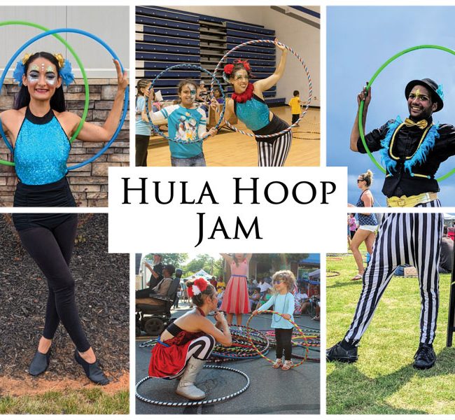 Interactive Hula Hoop Jam, Imagine Circus