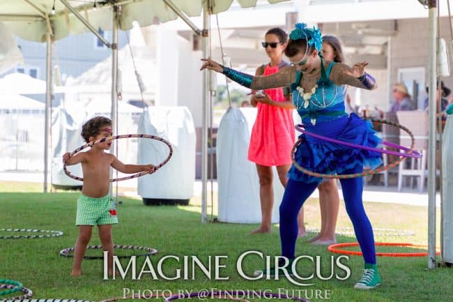 Hoop Jam, Under the Sea Theme Party, Fun in the Sun, Kaylan, Imagine Circus Performer, Photo by Finding Future