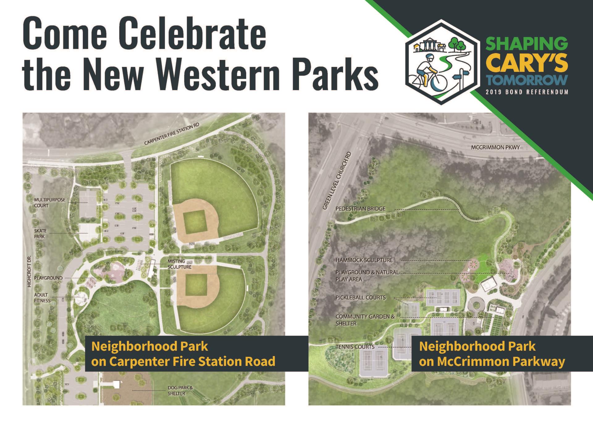 Western Cary Neighborhood Parks Groundbreaking Celebration: Cary, NC