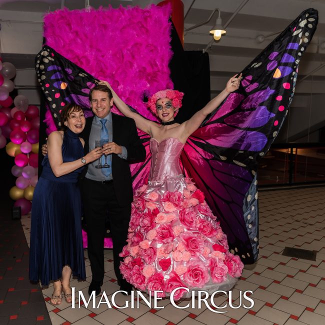 Butterfly Winged Dancers, Imagine Circus, Performers, Photo by Slater Mapp