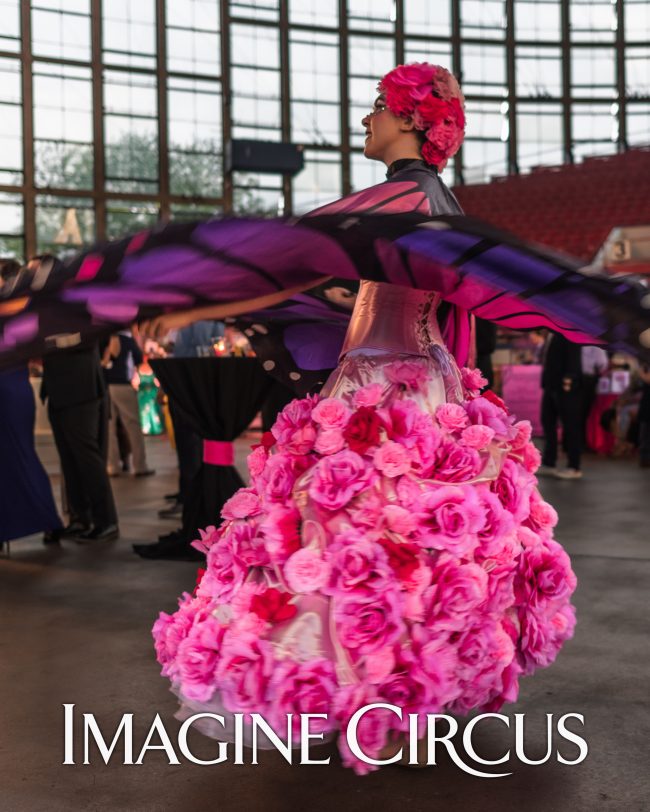 Butterfly Winged Dancers, Imagine Circus, Performers, Photo by Slater Mapp