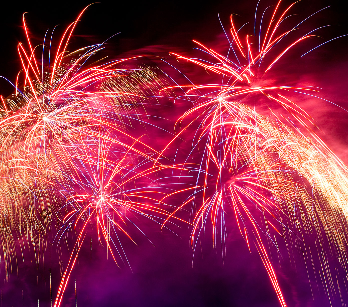 4th of July Stars in the Sky: Newport News, VA