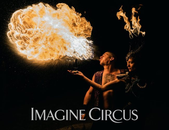 Imagine Circus Fire Performers