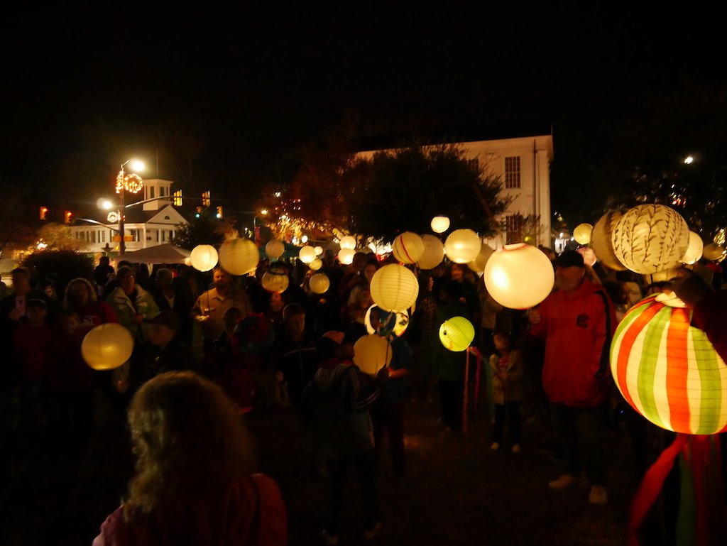 Christmasfest and the Cheraw Lantern Parade Cheraw, South Carolina