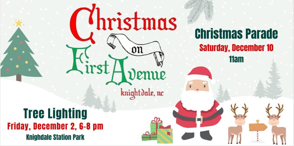 Christmas on First Avenue, Knightdale, NC 2022