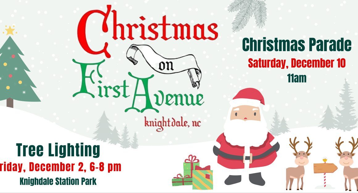 Christmas on First Avenue, Knightdale, NC 2022