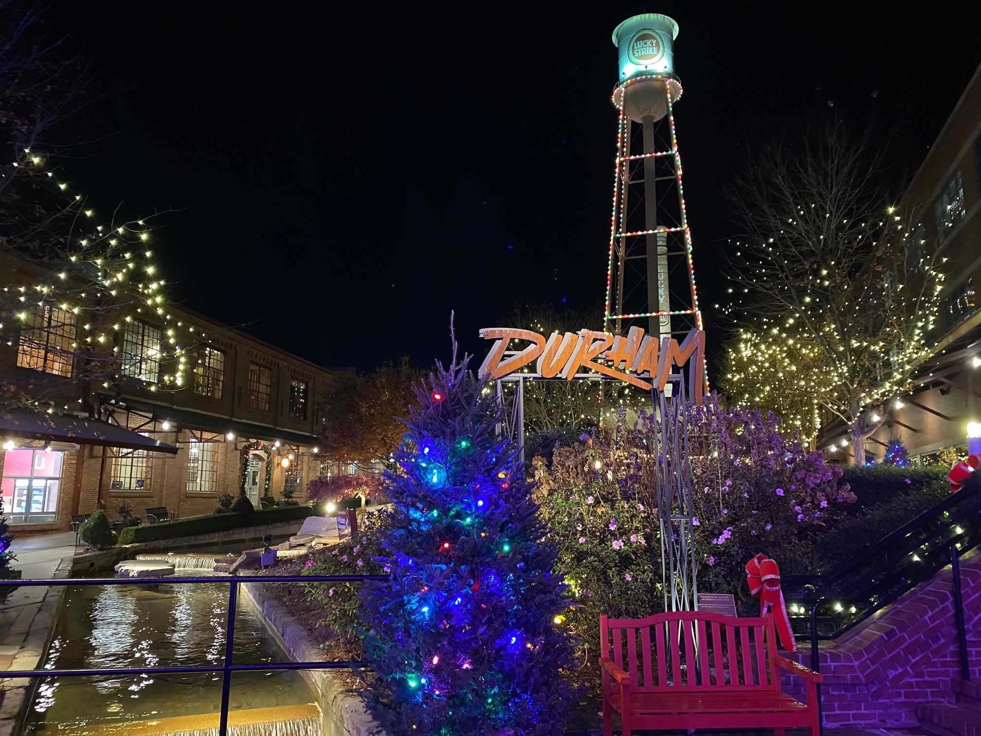 18th Annual American Tobacco Tower Lighting: Durham, NC