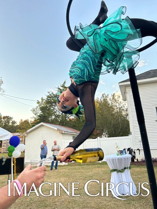 Aerial Bartender, Imagine Circus, Performer