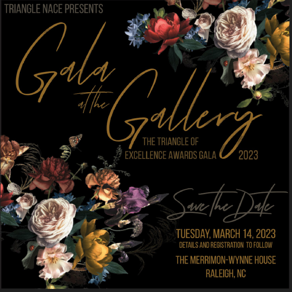 Triangle NACE presents “Gala at the Gallery