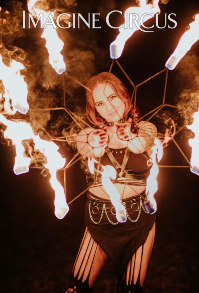 Fire Dancer, Imagine Circus, Nikki, Performer