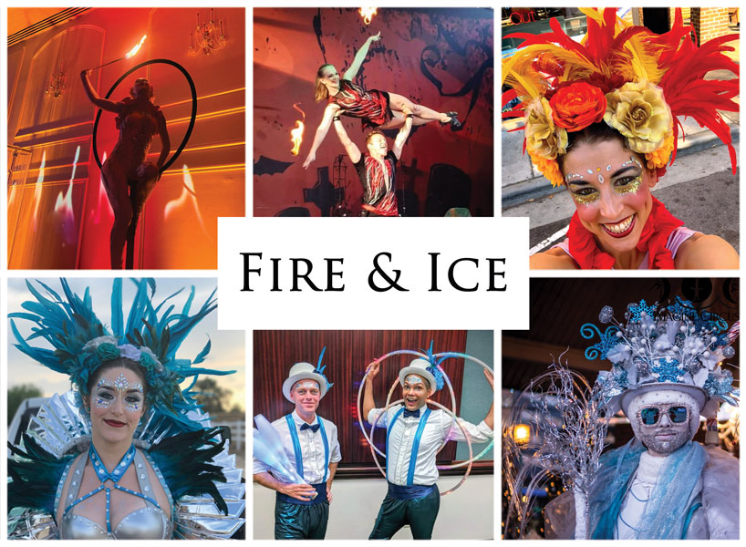 Fire and Ice, Imagine Circus, Event Themes