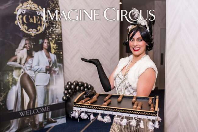 Imagine Circus Gatsby Glam, Photo by Crystal Cofie Photography