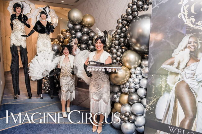 Imagine Circus Gatsby Glam, Photo by Crystal Cofie Photography