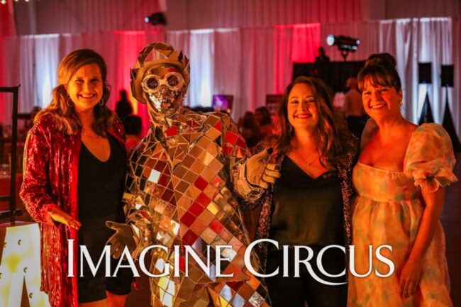 Imagine Circus Mirror Man, Party Activator, Interactive Performer