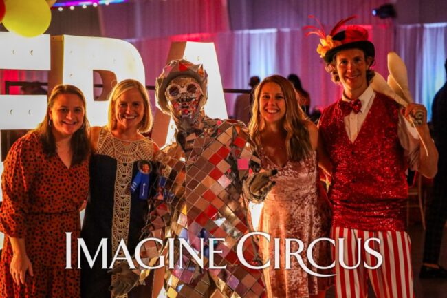 Imagine Circus Mirror Man, Party Activator, Interactive Performer