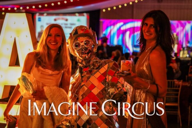 Imagine Circus Mirror Man, Party Activator, Interactive Performer