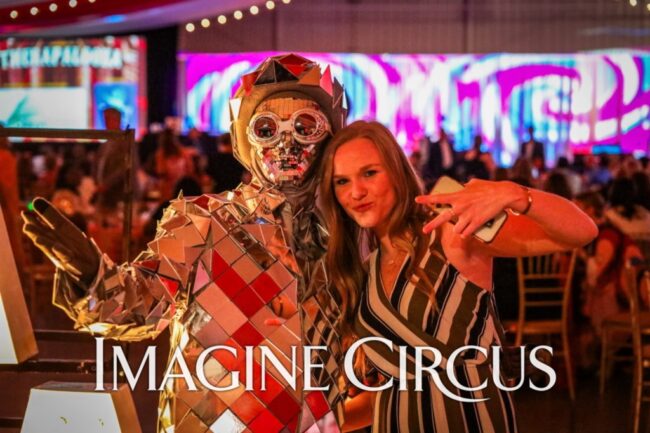 Imagine Circus Mirror Man, Party Activator, Interactive Performer