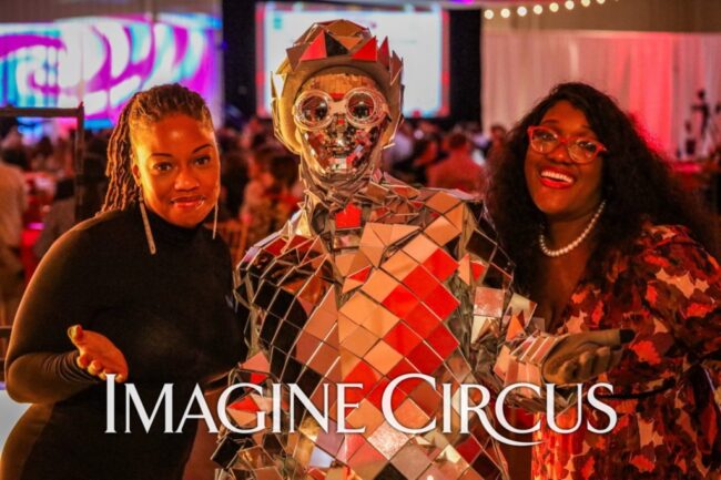 Imagine Circus Mirror Man, Party Activator, Interactive Performer